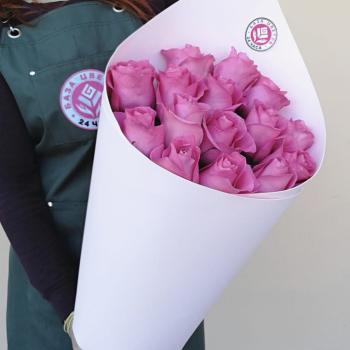 Букеты из розовых роз 70 см (Эквадор) (артикул букета: 2288k)