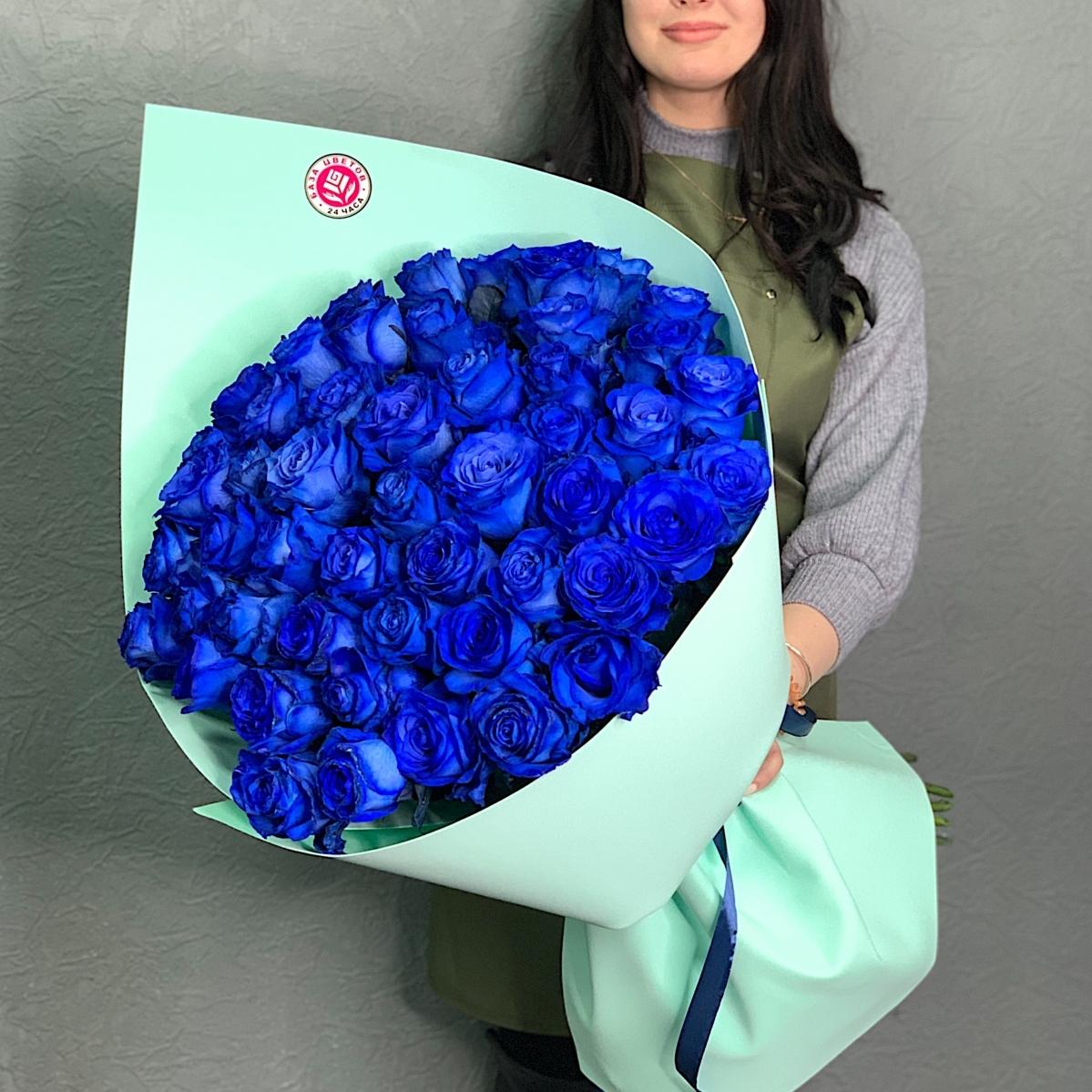 Букет из синих роз (Эквадор)
