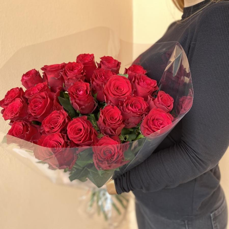 Розы красные (Эквадор) 50 см
